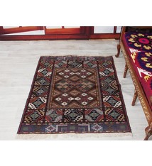 161x119 cm Zabiullah Seiden Teppich aus Afghanistan Nr:46