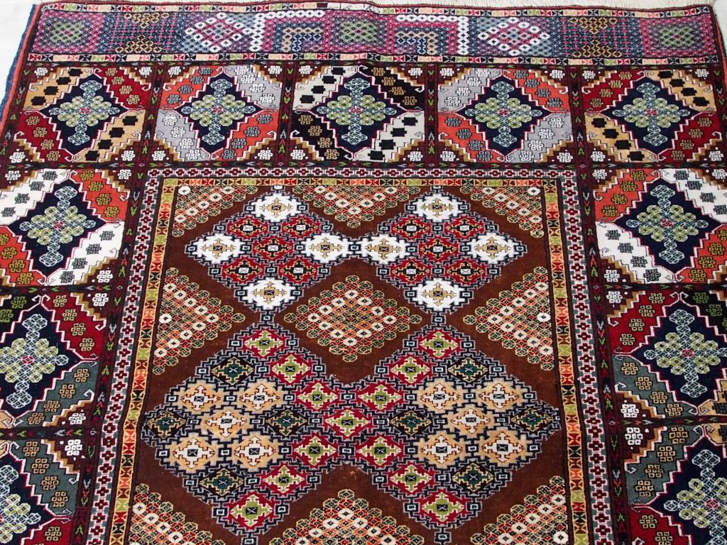 161x119 cm Zabiullah Seiden Teppich aus Afghanistan Nr:46