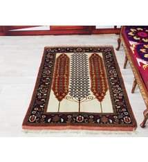 192x124 cm Afghan Nomaden Belotsch Orientteppich Wandteppich lebensbaum 17/5