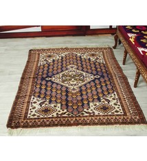 185x130 cm Afghan Nomaden Belotsch Orientteppich Wandteppich Qutan 17/3