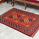 125x90 cm Turkmenische Afghan orientteppich kazakh rug Carpet ziegler Nr:19