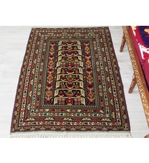 148x100 cm Afghan Nomaden Belotsch Orientteppich Wandteppich Ali Khoja 524