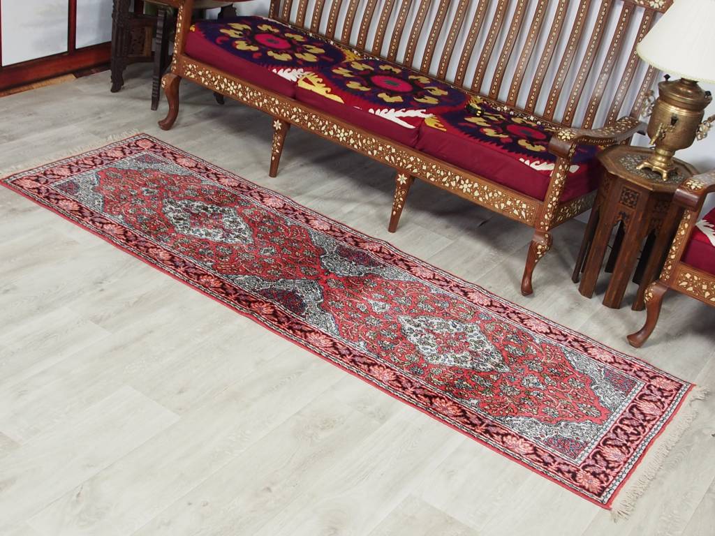 240x78 cm Kashmirseide Teppich Nr:105