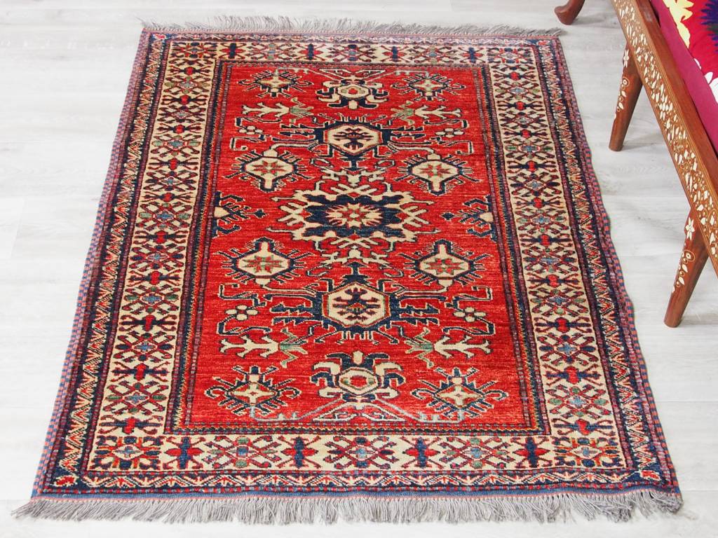 150x102 cm kaukasische kazak Afghan orientteppich kazakh rug Carpet ziegler Nr:53