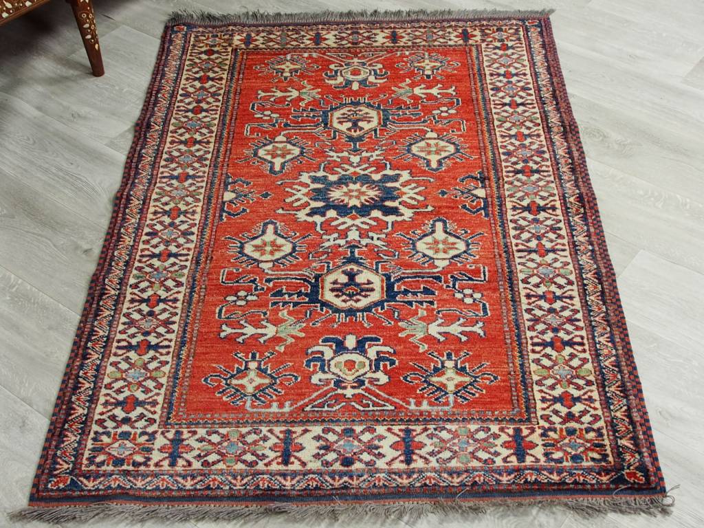 150x102 cm kaukasische kazak Afghan orientteppich kazakh rug Carpet ziegler Nr:53