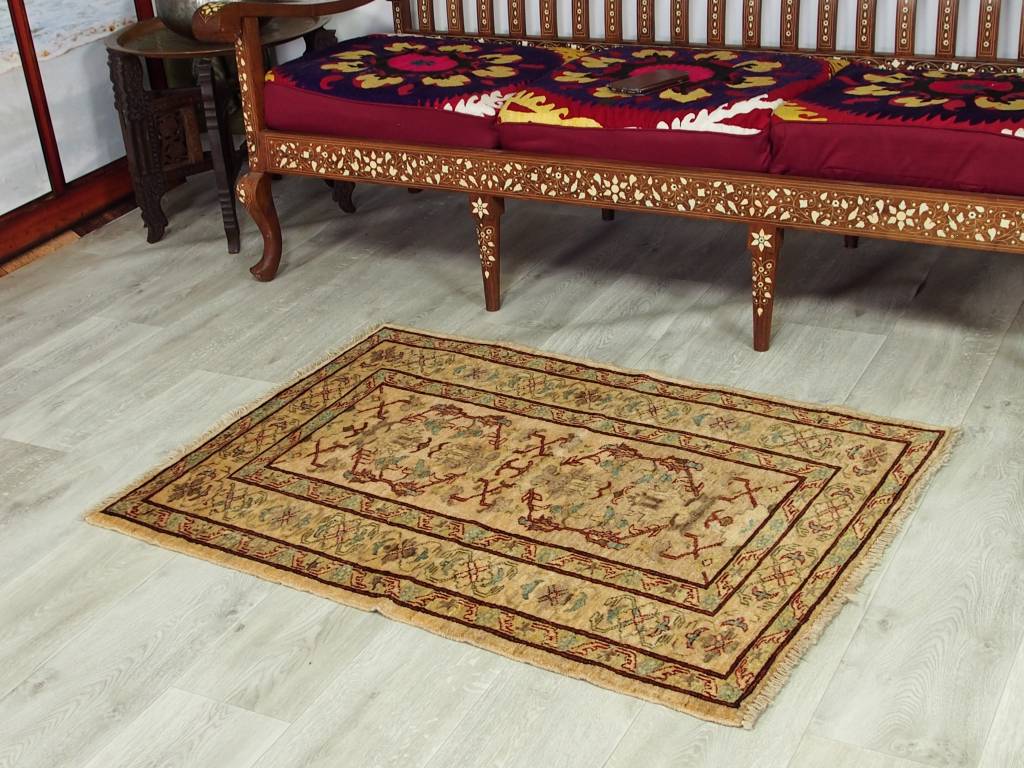 115x83 cm ziegler  Afghan orientteppich kazakh rug Carpet ziegler Nr:49