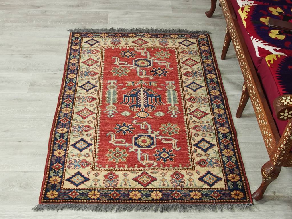 150x100 cm ziegler  Afghan orientteppich kazakh rug Carpet ziegler Nr:112