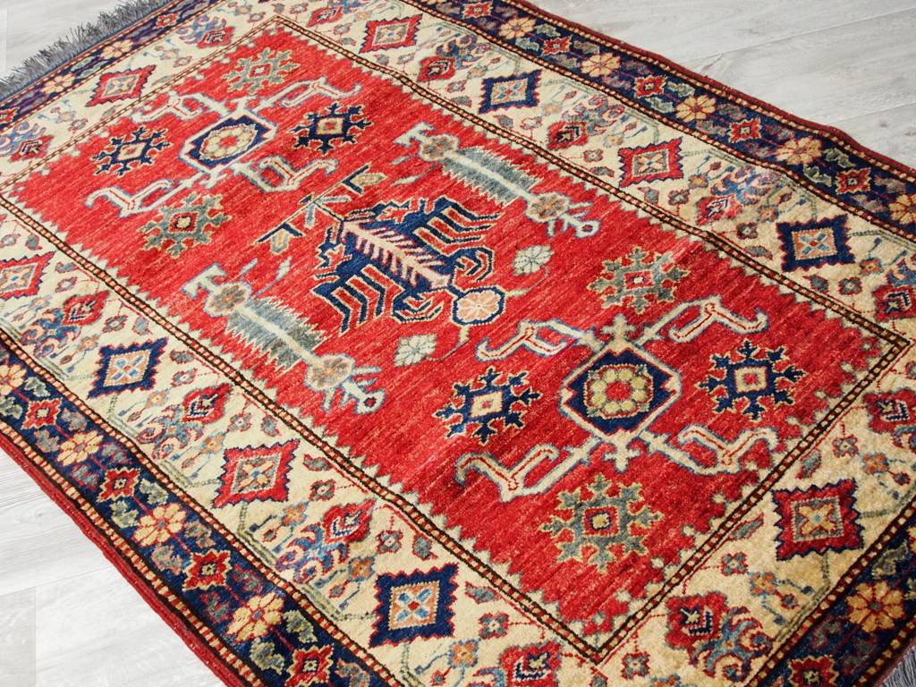 150x100 cm ziegler  Afghan orientteppich kazakh rug Carpet ziegler Nr:112