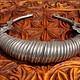 Silber Spiral-Halsreif  Afghanistan Nuristan Nr-17/11