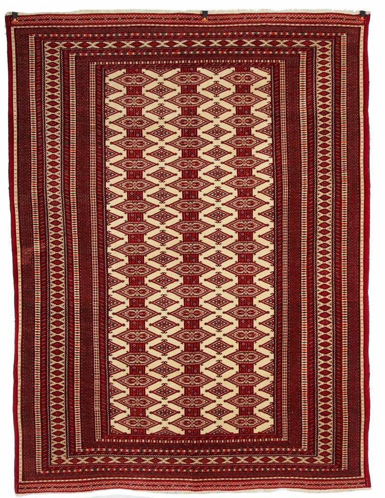 203x159 cm super-feine beste Qualität König Zahir shahi Herati Turkman orient Teppich Afghanistan Nr:507