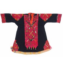 antike Nomaden Kleid swat-tal Pakistan antique Woman’s embroidered Dress 17/1