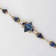 orient Nomaden Lapis Armband Neusilber + Vintage afghan nomadic bracelet -B