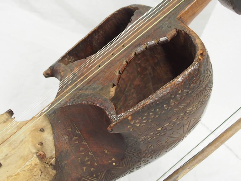 Antik Afghan musikinstrumen Ghichak HH/1