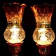 Antike  osmanische  islamische Glas Kristall böhmische Kronleuchter Lampe N:A