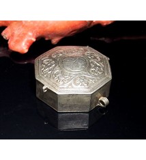 Antike 19. Jh. Islamische Amulett Box Halskette Talisman Silber Anhänger Schmuck Koran tasche Bazuband Oberarm Amulette Afghanistan 18/H