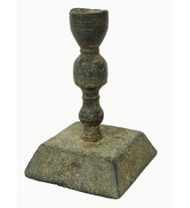 Antik osmanische Holsz Kerzenhalten