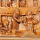 160x78 cm Ramayana mural wood carving