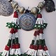 antique Multan enamelled necklace 18/3