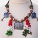 antique Multan enamelled necklace 18/5