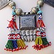 antique Multan enamelled necklace 18/1