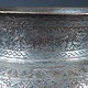 Antique Large islamic Tinned Copper Wine Bowl, 18/19th C. No:Tas/ 12