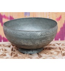 Antique islamic , 20 th century Tinned Copper Bowl No:Jam/5