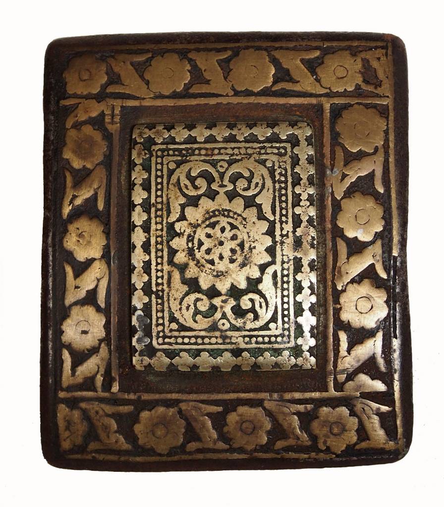 antique Afghan belt buckle 19th century No:18/B