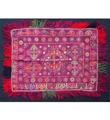 antique  Katawaz  silk embroidery  Tray cloth No:18/8