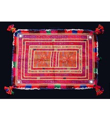 antique  Katawaz  silk embroidery  Tray cloth No:18/15
