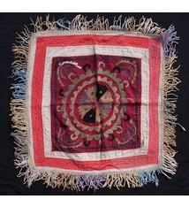 antique  Uzbek  Central Asian silk embroidery  suzani No:18/19