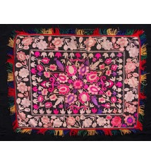 antique Tajek silk embroidery  Tray cloth No:18/21