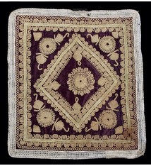 antique  Hazara velvet silk embroidery 18/19th century  No:18/24