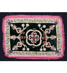antique  Hazara velvet silk embroidery 19th century  No:18/25