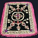 antique  Hazara velvet silk embroidery 19th century  No:18/25