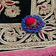 antique  Hazara velvet silk embroidery 19th century  No:18/25
