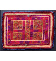 antique  Katawaz  silk embroidery  Tray cloth No:18/30