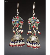 antik  nomaden  Silber Ohrringe  Nr:18/16