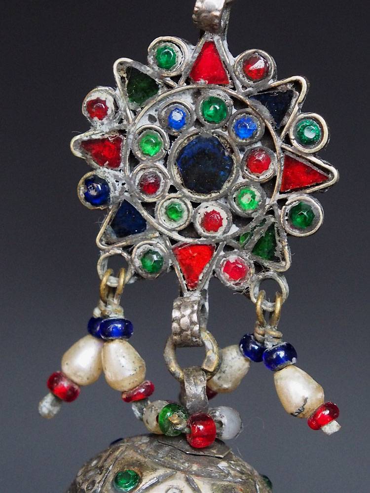 antik  nomaden  Silber Ohrringe  Nr:18/16