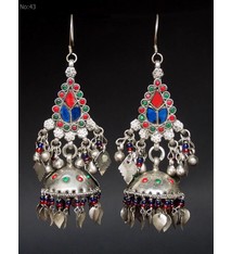 antik nomaden Silber Ohrringe Nr:18/43