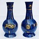 huge Hand Crafted stunning genuine Lapis Lazuli Gemstone brass ormolu mounted ewer vase from Afghanistan No:18/1