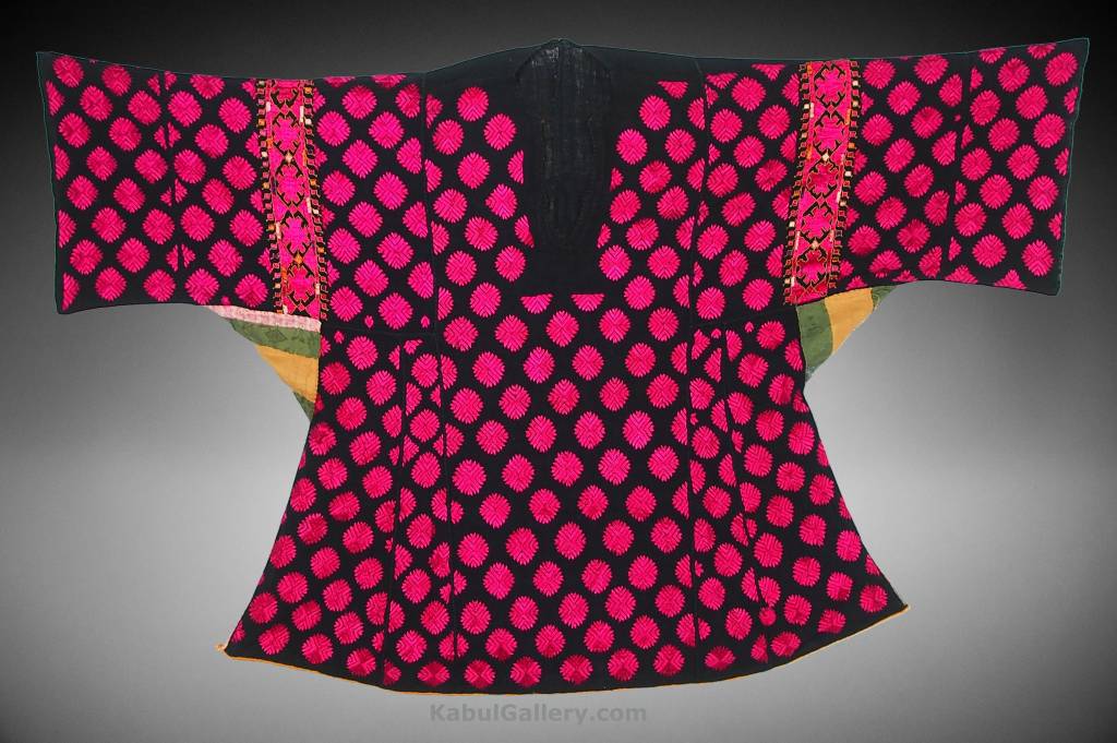 antique Woman’s girl embroidered Dress from swat valley pakistan18/2