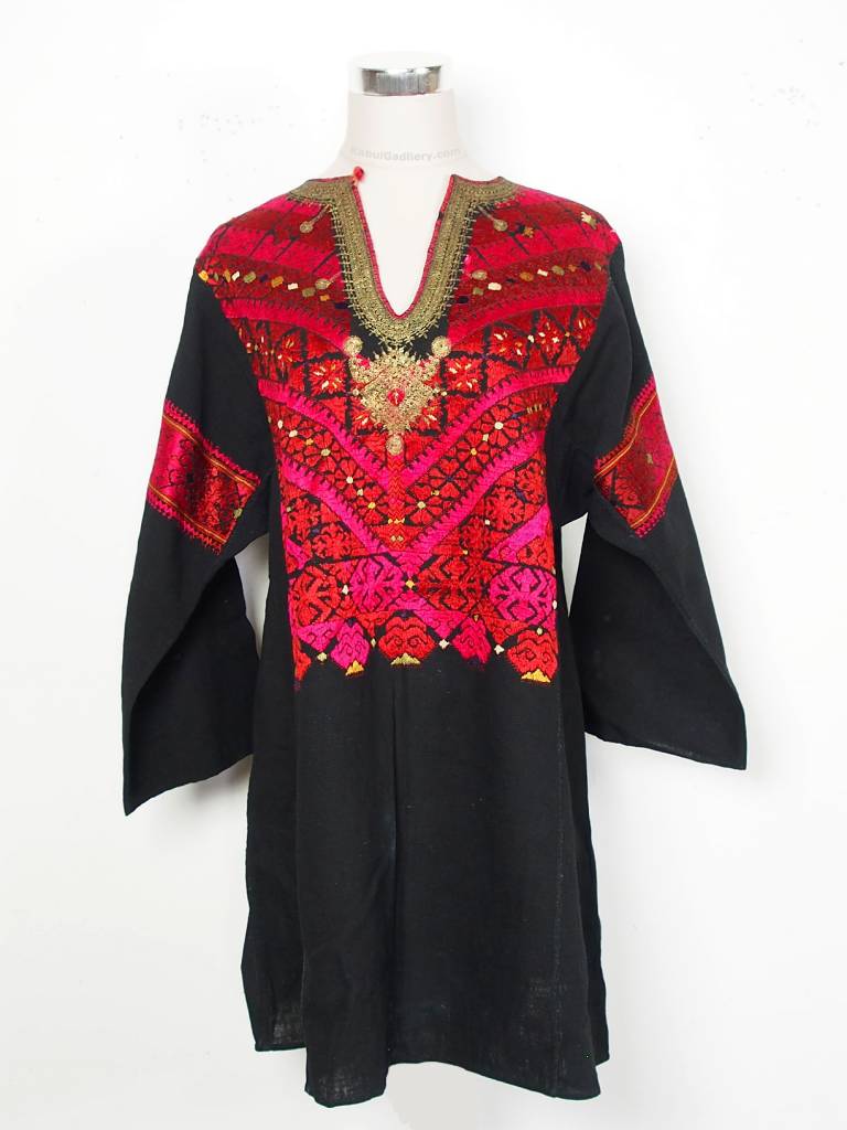 antique Woman’s girl embroidered Dress from swat valley pakistan18/1