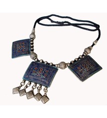 antique Multan enamelled necklace 18/11