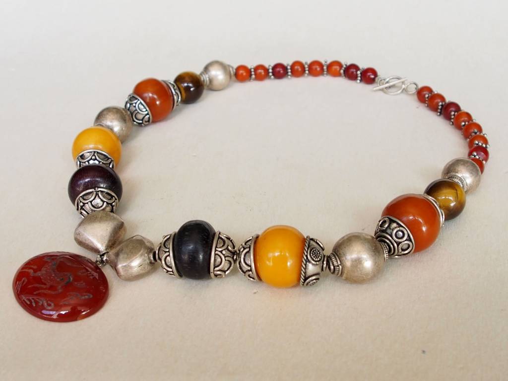 Kopal faturan bernstein Kette Nr:9/6