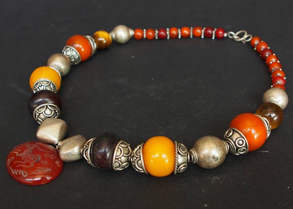 Kopal faturan bernstein Kette Nr:9/6