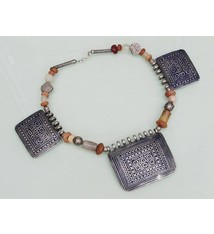 antique Multan enamelled necklace 18/12