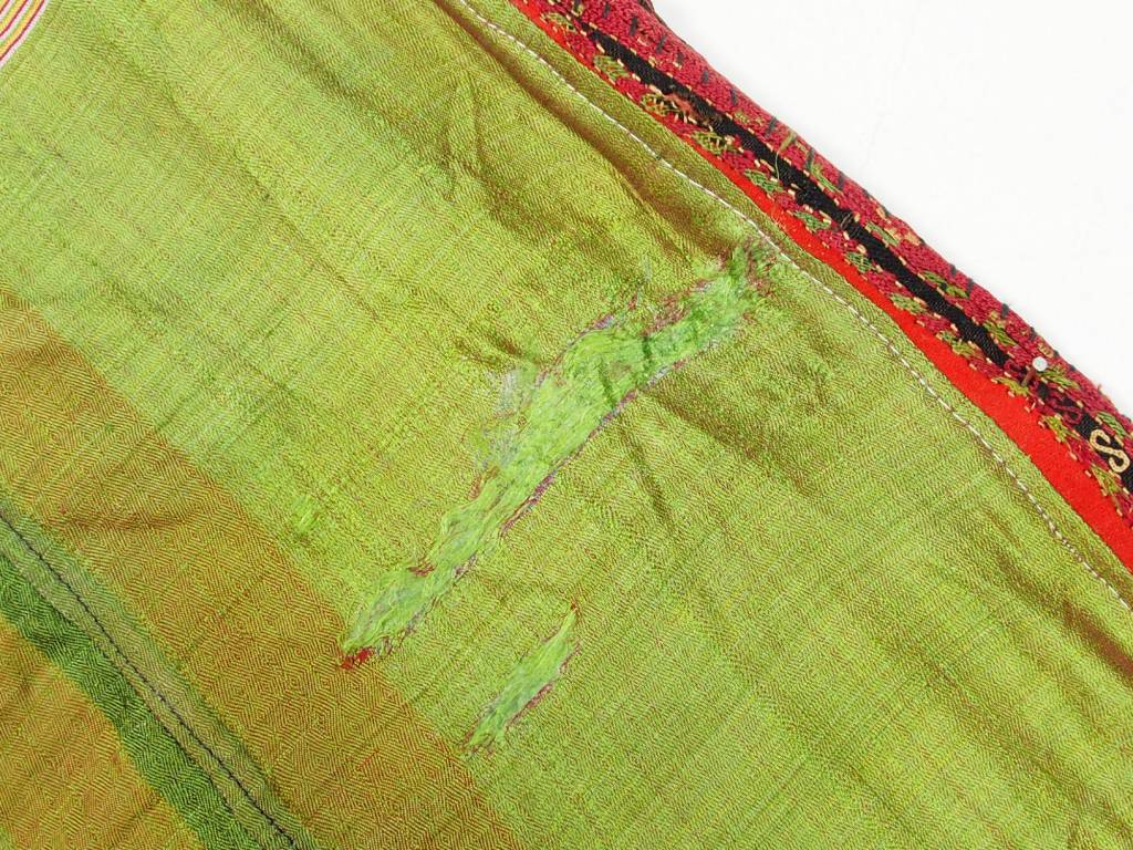 antique Karakalpak kiymeshek woman's head dress Usbekistan ikat 18/14