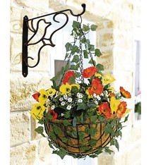 Haken Wandhalterung Blumenampel Wandhaken für Hanging Baskets Laterne Schmiedeeisen