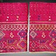 a pair of antique Woman’s Silk embroidered Cuffs Eastern Afghanistan Paktya Mangal  late 19th century  No:18/D