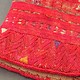 a pair of antique Woman’s Silk embroidered Cuffs Eastern Afghanistan Paktya Mangal  late 19th century  No:18/F